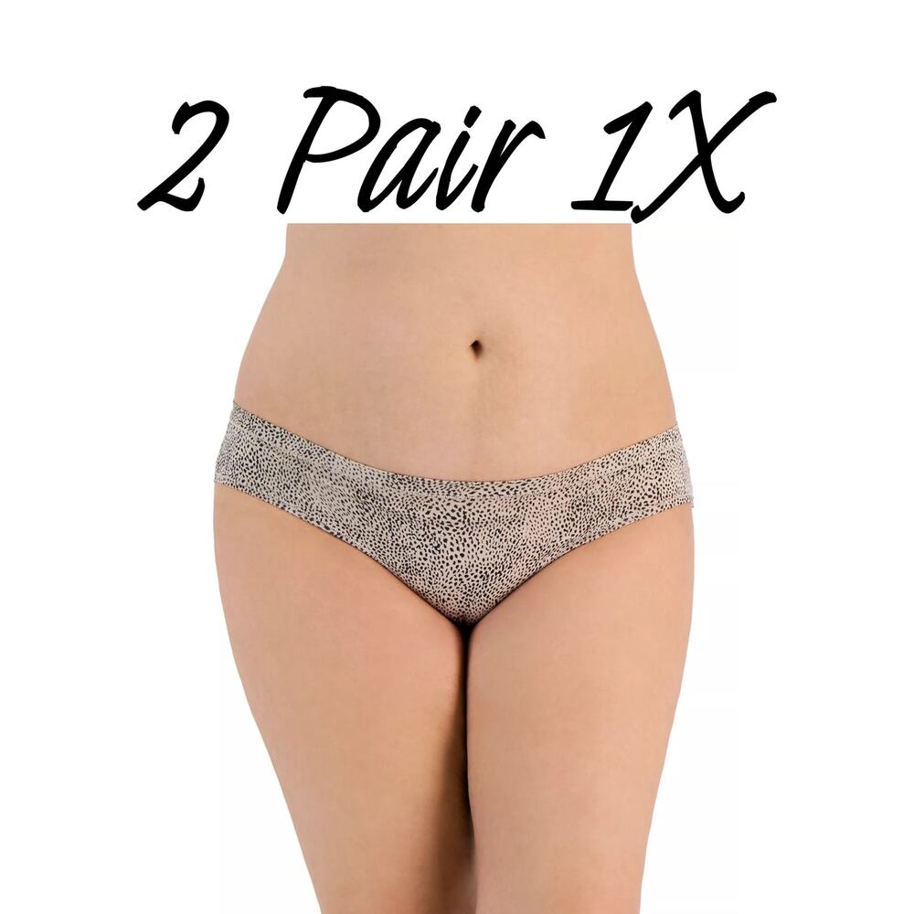 2 Pair Alfani Plus Size Bikini Underwear 1X